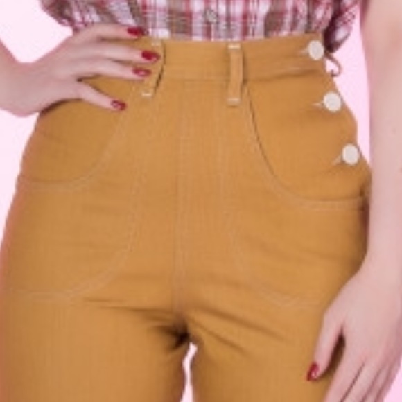 ❌🚫SOLD NWTFreddie’sPinewood Gold 1950s Bttn Jeans - Picture 3 of 7